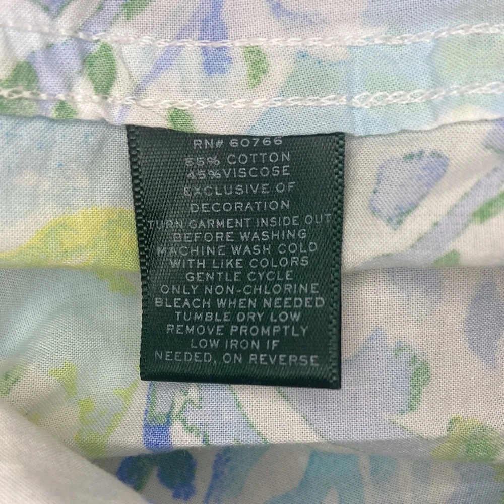 Ralph Lauren Lauren button down night shirt L - Picture 7 of 7